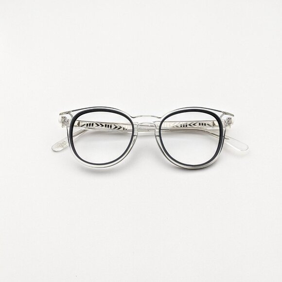 🕶️Made in Italy! Maui Jim MJO2208-11W Eyeglasses 48/21-145 / ALD704🕶️​ - Picture 1 of 9